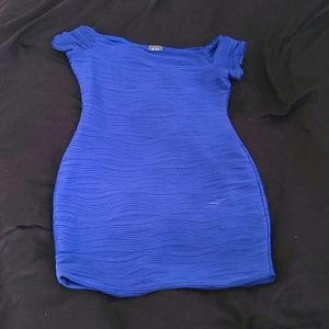 Blue Bodycon Dress